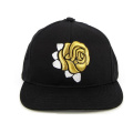 Korean Style Floral Print Snapback Cap